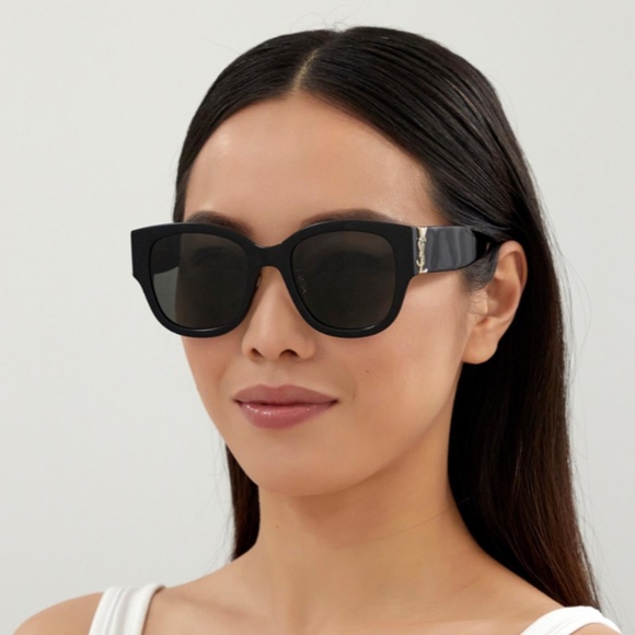 56mm Cat Eye Sunglasses Saint Laurent main image 7